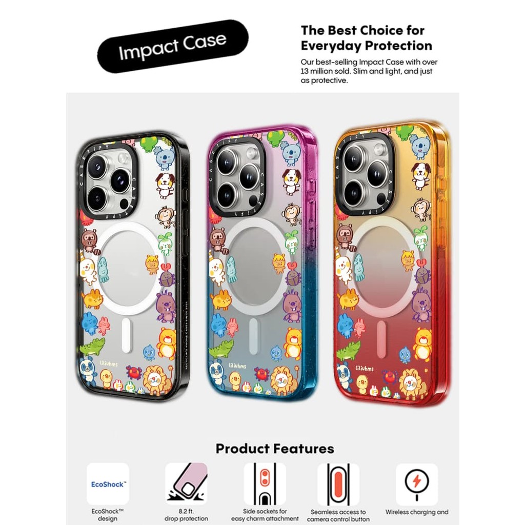 CASECASEX Goofy Tập Hợp Động Vật Ốp Lưng Cạnh Đen Đào Haze Cotton Kẹo Bộ Sưu Tập Màu Sắc Trong Suốt Cứng Ốp Lưng Tác Động Cho Apple IPhone 12 13 14 15 16 Pro Max Plus Có Hộp