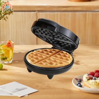 Máy làm bánh quế Acutuna Chống dính 9 inch Chảo nướng cổ điển Tay cầm cách nhiệt tròn Máy làm bánh quế điện cho bữa sáng Sandwiches