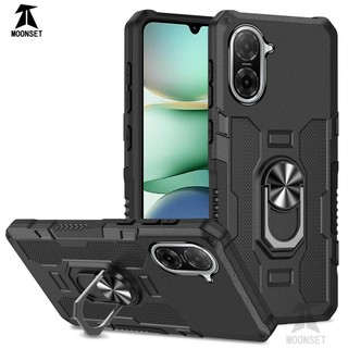 Dành Cho Redmi A5 Ốp điện thoại PC Cứng Lưng Mềm TPU Edge Bảo Vệ Camera Nhẫn Giá Đỡ Chân Đế Chống Sốc Mỏng Vỏ