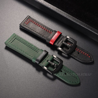Màu Khối Da Dây Đeo Đồng Hồ Thay Thế 18mm 20mm 22mm Chính Hãng Da Bò Vòng Tay Nam Nữ Đồng Hồ Phát Hành Nhanh Dây Đeo Đồng Hồ Phương Tây Cao Bồi Phong Cách Vintage