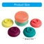 Kool Popsicles Giá đỡ silicon Bảo vệ tràn hiệu quả với tay cầm chống trượt và kích thước khe đôi Kem nhỏ giọt Gua