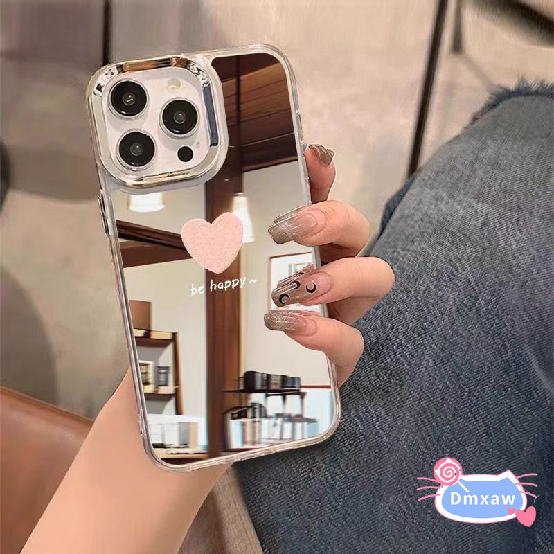 Ốp Điện Thoại Gương Cho Samsung Galaxy F06 M06 M33 A42 M30S M21 M31 M21S A22 A22S A32 A30 A30S M35 M32 M15 M13 M12 M11 M10 M01S M02 F15 F12 5G Note 10 Lite 10 Plus Vỏ Dễ Thương