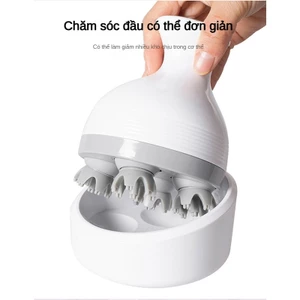 Máy mát xa đầu thông minh Nhào da đầu Kinh tuyến Nạo vét thú cưng Đau đầu Massage Máy mát xa điện