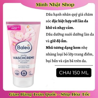 Sữa rửa mặt Balea 150ml dành cho da khô, da thường và hỗn hợp của Đức