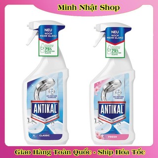 Chai xịt vệ sinh và chống ăn mòn inox Antikal tẩy cặn canxi vòi rửa, vòi sen