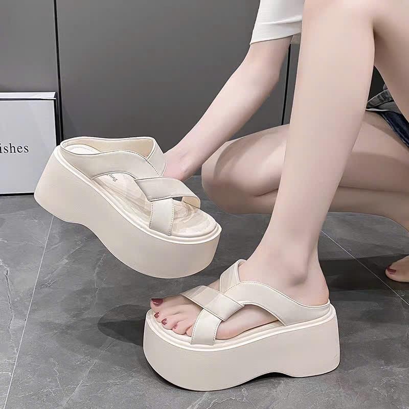 DÉP QUAI XOẮN HẬU CHÌM ĐẾ CAO 7CM DÒNG HÀNG CAO CẤP XX