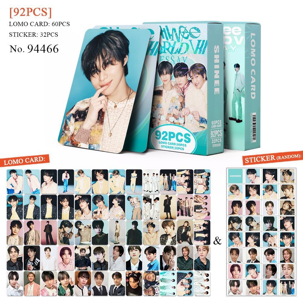 92 Cái / hộp SHINee Poet I Album Nghệ Sĩ Lomo cards MAD CỨNG Dán SUPERSTAR Atlantis Đừng Gọi Tôi Photocards Onew Kim Jonghyun Key Minho Taemin Bưu Thiếp YM