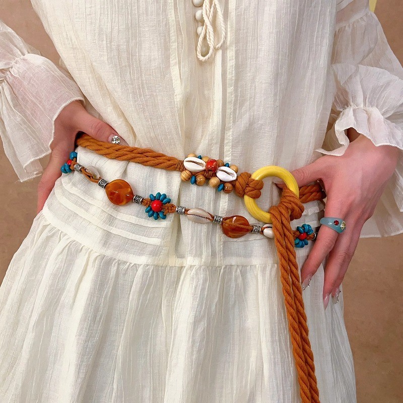 Dây thắt lưng bướm phong cách Bohemian 2026 Dây thắt lưng phù hợp phong cách mới