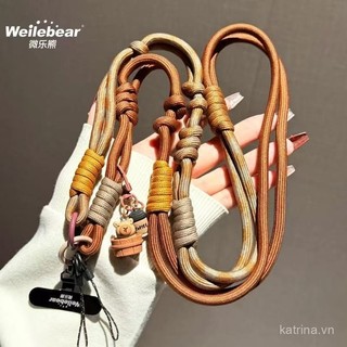 [Ốp điện thoại] Dây đeo điện thoại Dopamine mới, đeo chéo, bền, dệt, leo núi ngoài trời, dây đeo vai máy ảnh Little Bee G0MI