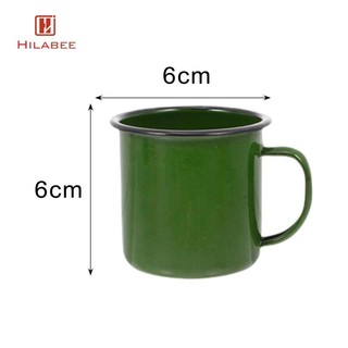 Cốc cà phê tráng men có tay cầm Cốc uống nước cho bàn văn phòng nhà bếp