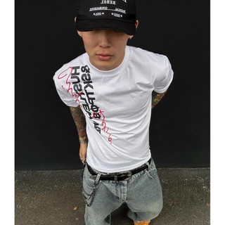 GKSSS Mỹ giản dị T-shirt với in chữ sáng tạo, tiêu chuẩn phù hợp cho mùa hè