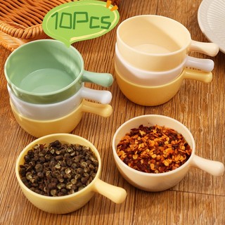 5 / 10 Cái Sốt Cà Chua Salad Ăn Nhúng Bát - Đĩa Gia Vị Dầu Tiêu Mini