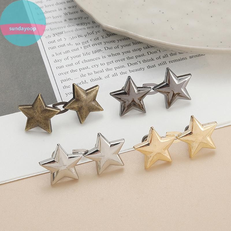 Sund 1 Cái Kẹp Có Thể Điều Chỉnh Cho Quần Dây Buộc Pin Có Thể Thu Vào Nút Rời Cho Eo Cho Quần Jean Hoàn Hảo Phù Hợp Giảm Eo VN
