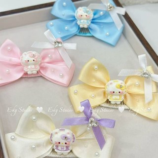 Nơ Phụ Kiện Tóc Thú Cưng Kitty BB Kẹp Tóc Dễ Thương Malzis Yorkshire Cún Con Kẹp Tóc