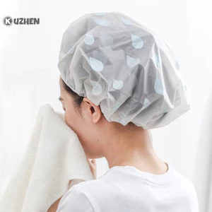 KUZHEN 1 / 3 Nơ In Hình Tắm Dày Chống Thấm Nước Và Dầu Thấm Hút Tắm Nữ Phụ Kiện Phòng Tắm Spa Tóc Salon Cung Cấp HOT