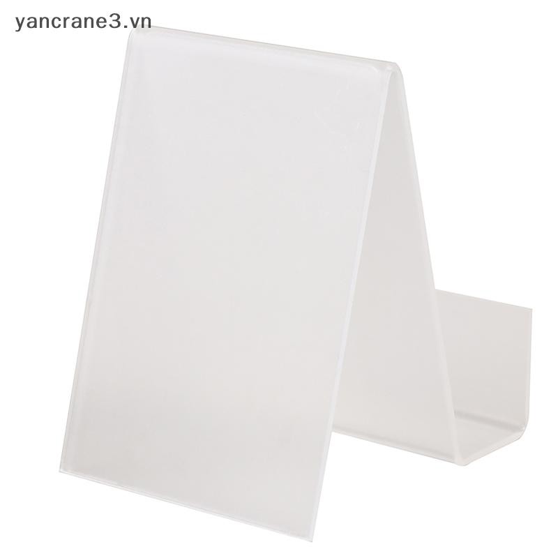 {YAN3} Giá đỡ giá sách Acrylic trong suốt Giá đỡ sách Giá đỡ Album Giá đỡ máy tính xách tay {yancrane3.vn}