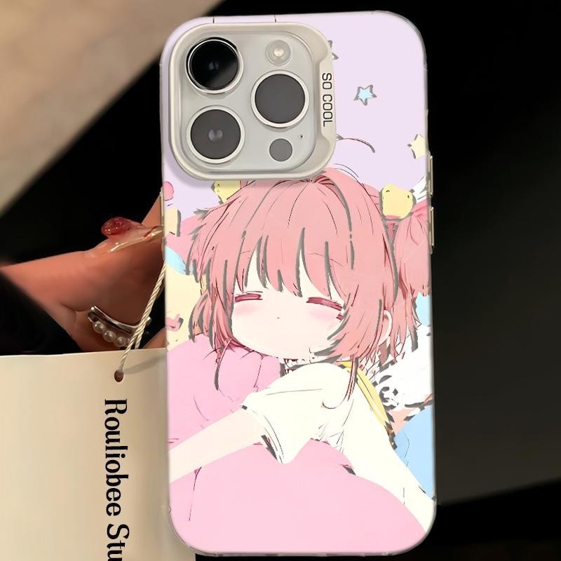 Ốp Lưng iPhone Họa Tiết Sakura (Cardcaptor) Công Nghệ IMD Chống Trầy Xước | Tương Thích iPhone 16/15/14/13/12/11 Pro Max