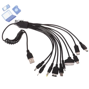 ✅12h Ship✅[BCVK]1Pc 10 Trong 1 Micro USB Đa Pin Sạc Cáp Chuyển Đổi USB Đa Năng Dây Dữ Liệu Dây Cáp Truyền Dữ Liệu Tốt