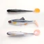DARON Mô Phỏng Mồi Câu Cá, Mồi Mắt 3D Shad Mềm Swimbait, Chìm Mềm Mồi Hành Động Thực Tế Silicone T Tail Mồi Mềm Bass Câu Cá