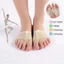 JUNYUE88US Nửa Giày Pad 1 Cặp Thể Dục Phụ Kiện Bảo Vệ Ngón Chân Bụng Ballet Mềm Dụng Cụ Chăm Sóc Bàn Chân