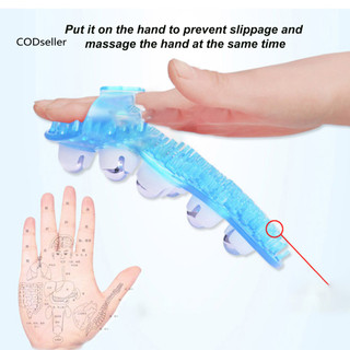 CODS Massage Con Lăn Bóng 7 Hạt Thiết Kế Công Thái Học Thân PVC Chống Cellulite Giảm Đau Cơ Thư Giãn Găng Tay Cho Unisex