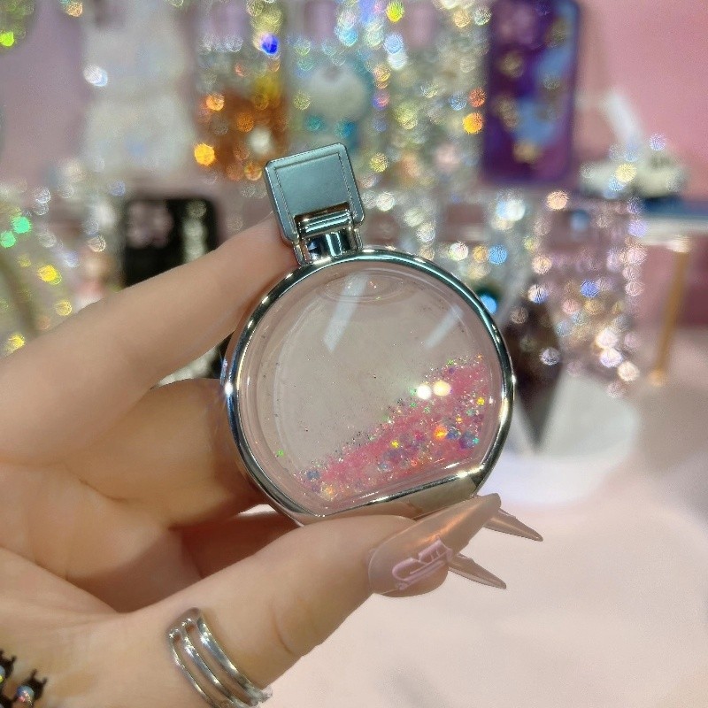 ✨Chai Nước Hoa Lấp Lánh Giá Đỡ Điện Thoại Vòng Khóa Có Thể Gập Lại Miếng Dán Dán Dán Để Bàn Đa Năng Nữ Thần Lười Sáng Tạo 25.6.17