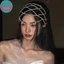 Sund Ngọc Trai Thời Trang Mũ Dệt Retro Lưới Mũ Giả Ngọc Trai Đầu Trước Dây Chuyền Mũ Đội Đầu Đầu Trang Tinh Tế Phụ Kiện Đám Cưới VN