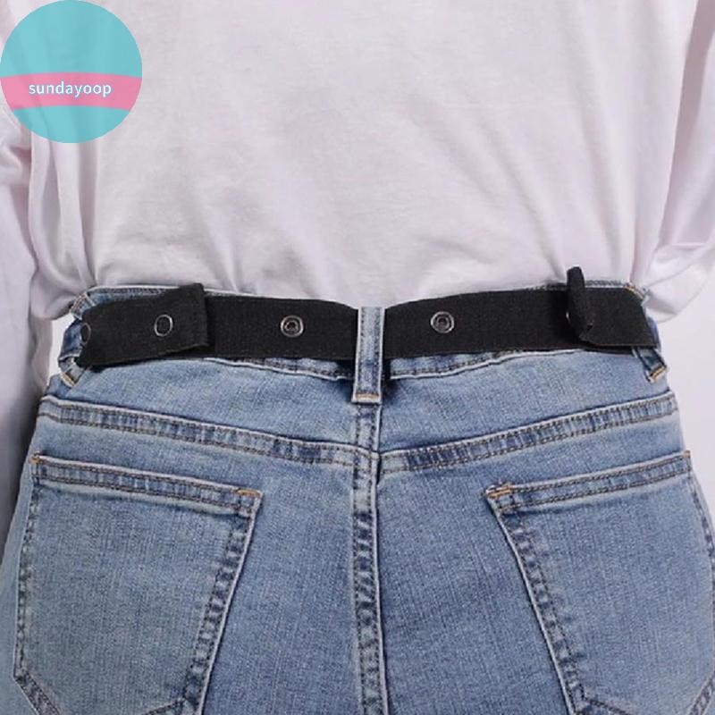 Thắt Lưng Chống Nắng Cho Nữ Không Khóa Đàn Hồi Vô Hình Cho Quần Jean Thắt Lưng Không Khóa Dễ Dàng Thắt Lưng Nam Co Giãn Thắt Lưng VN