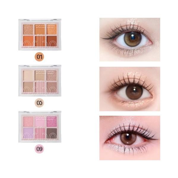 Bảng Phấn Mắt 6 Ô ODBO Signature Eyeshadow OD276 4.8g Mịn Lì Dễ Tán
