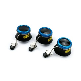 Kính lúp kính mắt 5X 10X 20X Ống kính phóng đại Clip-On Eye Loupe Di động Thị kính của thợ kim hoàn Quy trình hoạt động Bộ dụng cụ sửa chữa đồng hồ