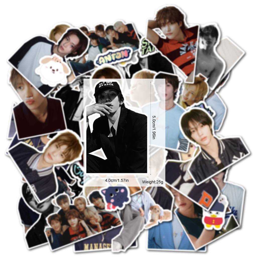 Bộ 50 RIIZE ODYSSEY Album SHOTARO EUNSEOK SUNGCHAN WONBIN SOHEE ANTON Sticker RIIZING: Epilogue Hành Lý Chống Nước Ảnh Notebook Điện Thoại Idol Sticker YM