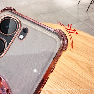 [Ốp Bảo Vệ Bốn Góc Chống Rơi] Dành Cho Redmi Turbo 4 Pro Turbo 3, Ốp Điện Thoại Mềm TPU Mạ Điện Có Giá Đỡ Từ Tính