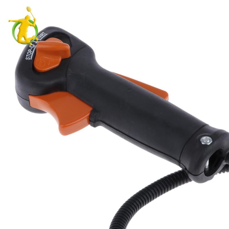 Bộ tay cầm đòn bẩy điều khiển cáp ga, thay thế cho máy cắt cỏ chạy xăng điện FS120 FS250