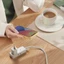 Ổ cắm điện mini màu trắng và đen, di động, để bàn cạnh giường, uốn cong phẳng, hai ổ cắm, bộ chuyển đổi đa chức năng, sạc N8XL