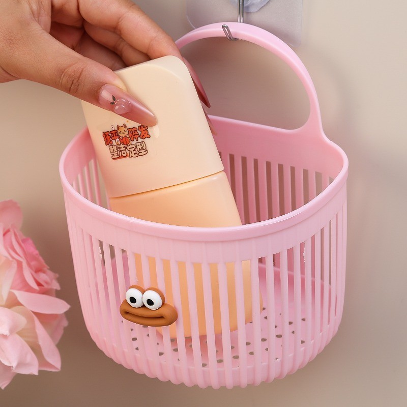 Đa Chức Năng Treo Tường Giỏ Nhỏ Phòng Tắm Vệ Sinh Khăn Mặt Chất Thải Giỏ Chứa Đồ Nhà Bếp Ký Túc Xá Đầu Giường Giỏ
