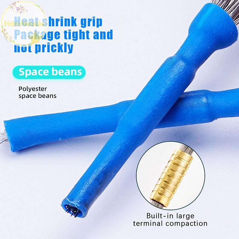 HdmNatalie 100 Cái / túi Nhiều Màu Phao Câu Cá Bobber Nút Chặn Silicon Không Gian Đậu Kết Nối Dây Câu Phụ Kiện Câu Cá VN