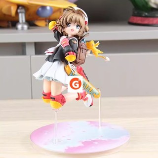20cm Thẻ Captor Sakura Anime Kỷ Niệm 25 Năm Sakura Kinomoto Tỉ Lệ 1 / 7 Pvc Hình