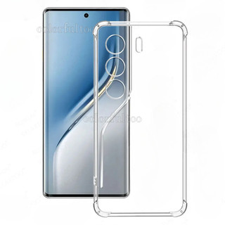 Ốp Điện Thoại Túi Khí Mỏng Cho Tecno Camon 40 Premier Camon40 40Pro 50Ultra Camon50Pro 4G 5G Vỏ Acrylic Trong Suốt Trong Suốt Vỏ TPU Mềm Ốp Lưng Camera Bảo Vệ Mặt Sau Chống Sốc