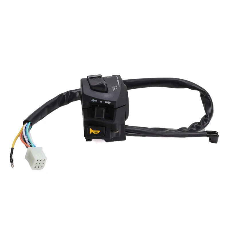 1 Chiếc 8 Inch Đa Năng Xe Máy Tay Cầm Thanh Công Tắc Có Choke Sừng Bật Tín Hiệu Đèn Pha Khởi Động Điện Tay Cầm Điều Khiển Công Tắc