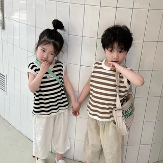 Quần chống muỗi mùa hè mới cho bé trai và bé gái, quần mỏng kiểu Hàn Quốc cho trẻ em, quần cotton lanh rộng rãi thoải mái