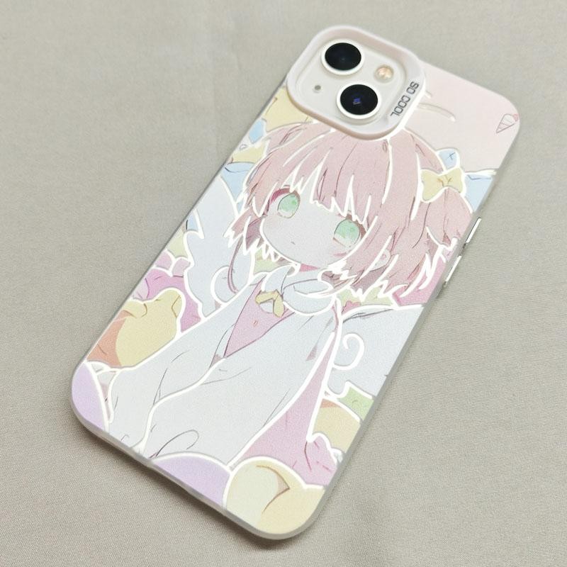 Ốp Lưng iPhone Họa Tiết Sakura (Cardcaptor) Công Nghệ IMD Chống Trầy Xước | Tương Thích iPhone 16/15/14/13/12/11 Pro Max