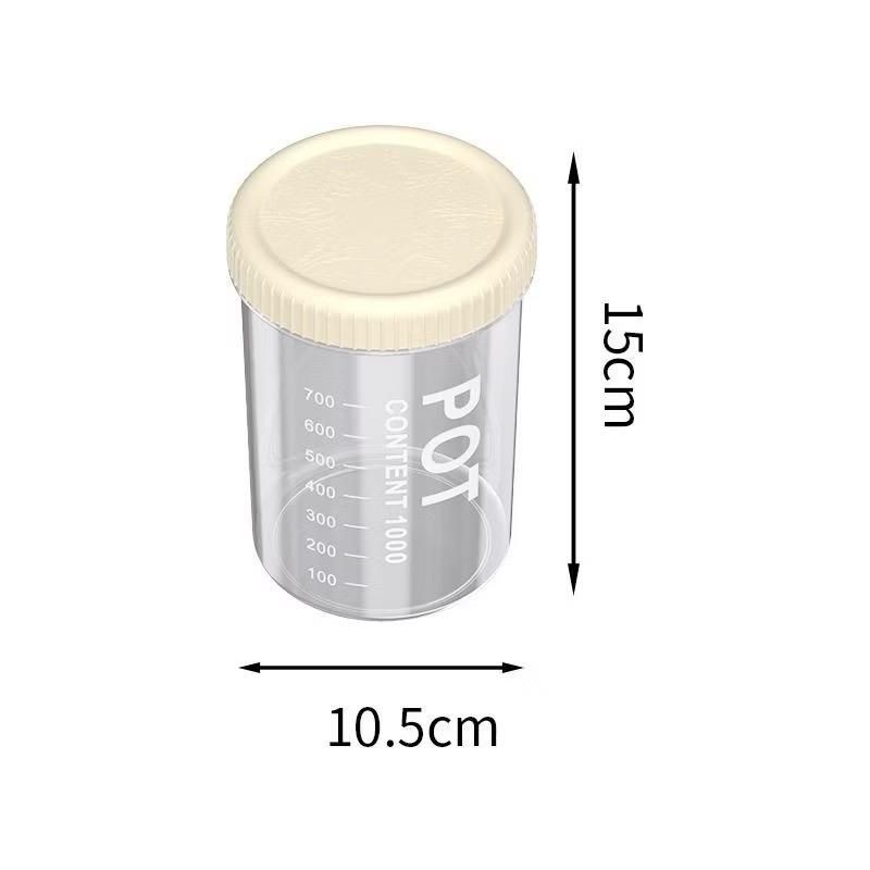 Hộp nhựa POT bảo quản hạt khô ngũ cốc nắp đậy có ron kín đáo 4 dung tích Đựng Gia Vị | BigBuy360 - bigbuy360.vn