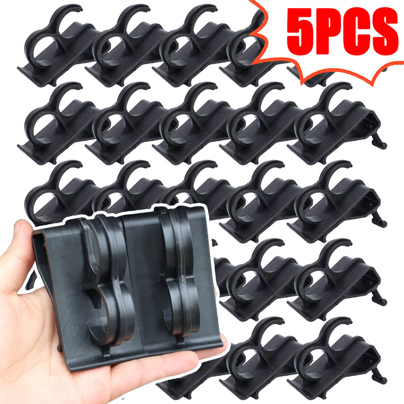 1 / 3 / 5 Giá đỡ phía trước di động đơn giản - Móc đa năng chống mài mòn - Phụ kiện xe máy bằng nhựa có thể tháo rời
