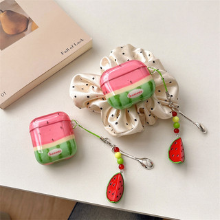 Ống Hút Dưa Hấu Cho Airpods 1 / 2 3 Pro Pro Pro2 Airpods4 Bộ Tai Nghe Bluetooth Không Dây Vỏ Bảo Vệ Air Pods Pro 3 4 Vỏ Bảo Vệ Tai Nghe
