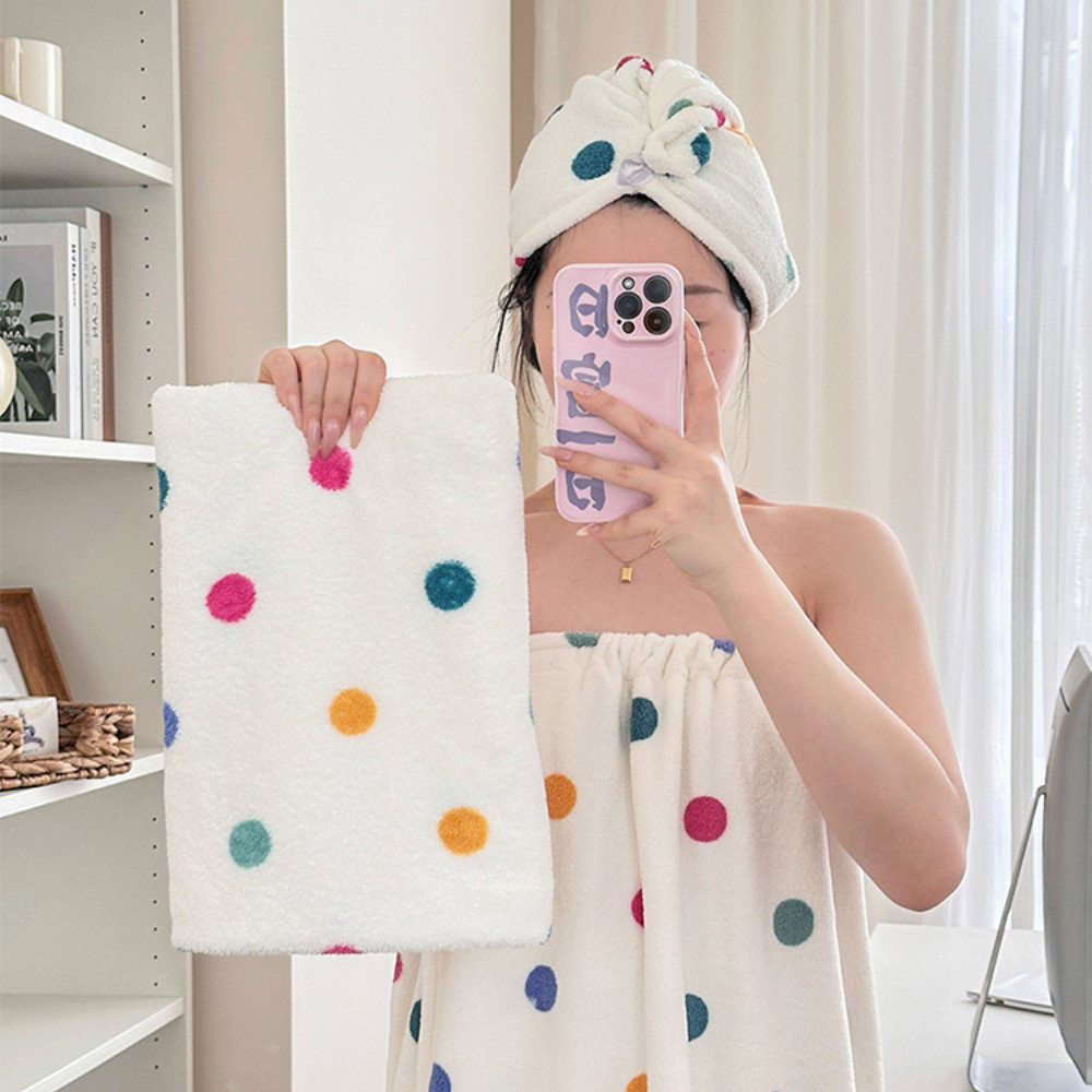 Set 3 Khăn Tắm Khăn Mặt Cotton Cao Cấp Họa Tiết Đáng Yêu Siêu Thấm Hút Mềm Mịn Không Xù Lông