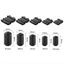 Niki Clip-on Ferrite Ring Core RFI Giảm Tiếng Ồn Cáp Kẹp Cho 3 5 5 7 9 13mm