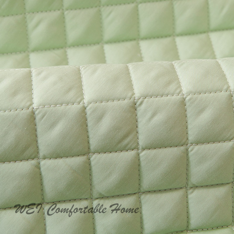 Thảm cotton nguyên chất, không trượt, giặt được, màu đồng nhất, trải sàn phòng ngủ, đầu giường, kiểu Tatami