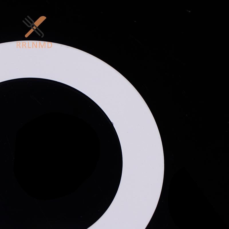 RRLNMD LED Spotlight Downlight O Nhẫn Trắng Chụp Đèn Vòng Adapter Che Khuyết Điểm Miếng Đệm Shim Vòng Đệm Ánh Sáng Đứng Nối Dài Miếng Đệm MỚI