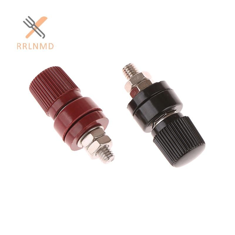 RRLNMD M6 Thiết Bị Đầu Cuối Bài Bằng Đồng Khối Thiết Bị Đầu Cuối Loại 333 Ren Vít Đỏ Và Đen Nhiệt Độ 6 Mm Đồng Vít MỚI