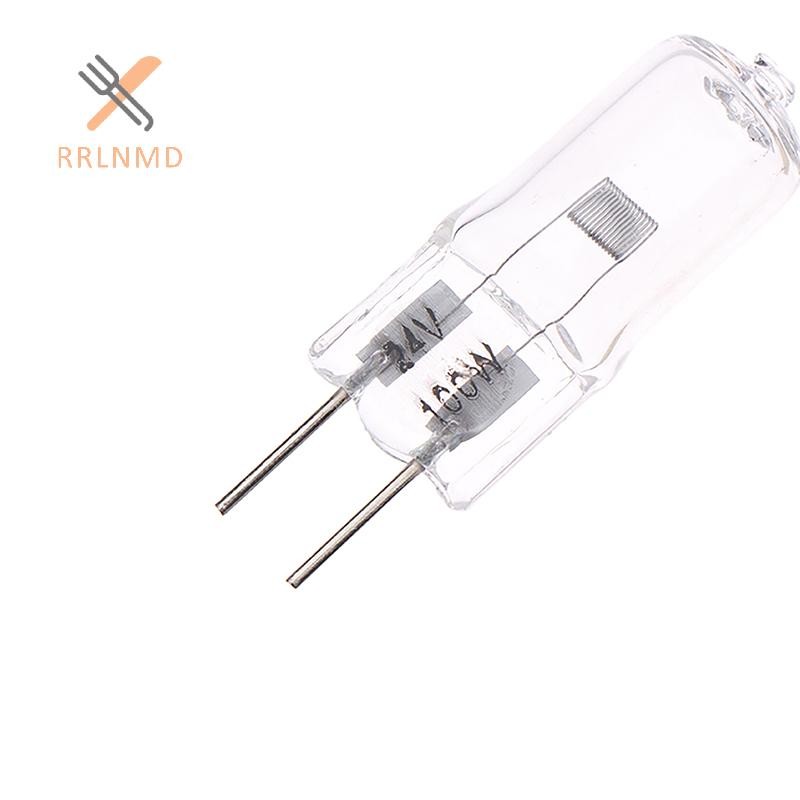 RRLNMD Bóng Đèn G5.3 24V 20W 35W 50W 70W 100W Bóng Đèn Thủy Tinh Bóng Đèn Halogen Hạt
